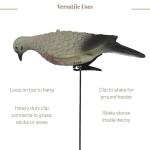 Lucky Duck Clip-On Dove Decoys, 4 Pack