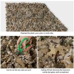 BASSDASH Camo Netting for Hunting Blinds 5x9.8ft