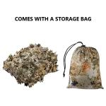 BASSDASH Camo Netting for Hunting Blinds 5x9.8ft