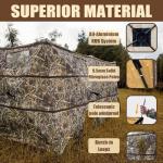 Hunthor 4-Panel Pop-Up Duck Blind Tent