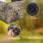 Portable 3-Panel Hunting Blind for Dove Hunting