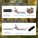 Portable 3-Panel Hunting Blind for Dove Hunting