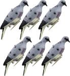 GUGULUZA 6-Pack Realistic Dove Decoys