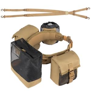 KEMIMOTO Tactical Dove Hunting Belt with Pouches