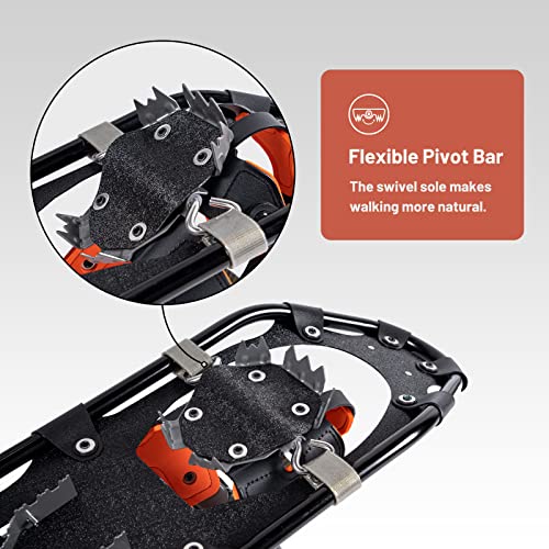 Go2gether Adult Snowshoe Kit, 25 Inch