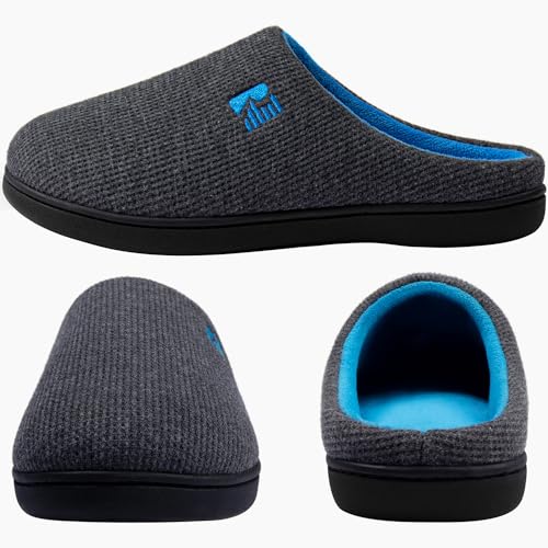 RockDove Men’s Two-Tone Memory Foam Slippers