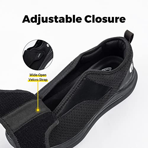 FitVille Men's Extra Wide Diabetic Walking Shoes