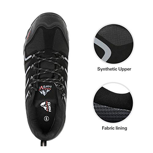 NORTIV 8 Men's Waterproof Low Top Hiking Shoes