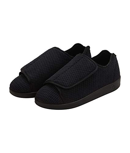 Men's Extra Wide Adjustable Slippers for Swollen Feet
