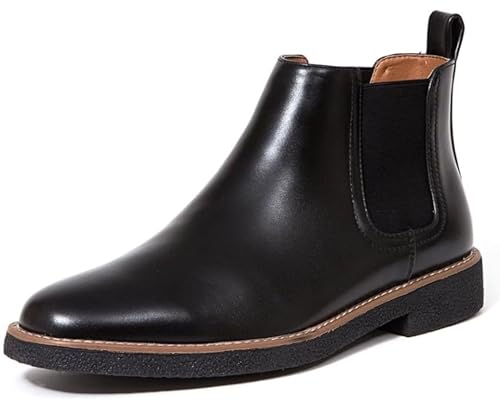 Deer Stags Rockland Men's Chelsea Boot, Black, Size 9