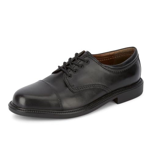 Dockers Men's Black Leather Oxford Dress Shoe, Size 10.5