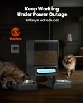 Automatic Cat Feeder for Two Cats - 5L