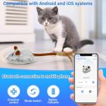 Bluetooth Remote Control Interactive Cat Toy - Purple