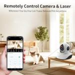 Interactive Pet Camera with Laser and Night Vision