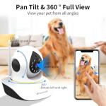 Interactive Pet Camera with Laser and Night Vision