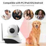 Interactive Pet Camera with Laser and Night Vision