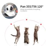 Interactive Pet Camera with Laser and Night Vision