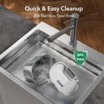 Stainless Steel Cat Water Fountain - 108oz