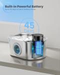 Battery Operated Stainless Steel Cat Water Fountain