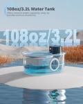 Battery Operated Stainless Steel Cat Water Fountain