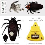 Tipmant Mini Remote Control Realistic Roach Toy