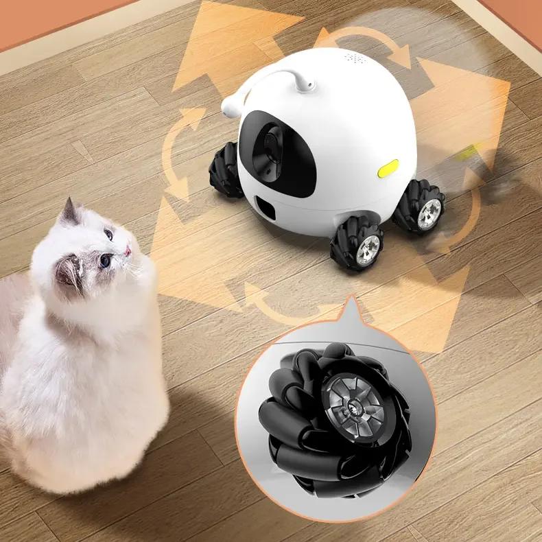Smart App-Controlled Pet Toy Robot with Camera