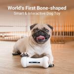 App-Controlled Interactive Bone Shaped Dog Toy