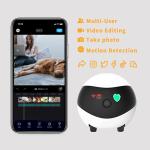 Wireless Pet Camera with Night Vision & APP Control