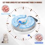 Cordless Automatic Cat Feeder for Wet Food