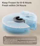 Casfuy Cordless Automatic Cat Feeder with Timer