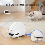 Smart Cat Camera with Treat Dispenser & Night Vision