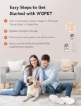 WOPET 5G WiFi Pet Camera with Treat Tossing
