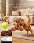 2K Pet Camera with Treat Dispenser and Night Vision