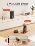 WOPET 300° Pet Camera with Treat Dispenser