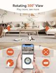 WOPET 300° Pet Camera with Treat Dispenser