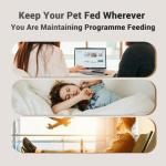 Automatic Cat Feeder - 4L Timed Dry Food Dispenser