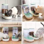 Automatic Pet Feeder and Water Dispenser Set