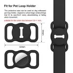 DLENP Airtag Silicone Collar Support for Pets