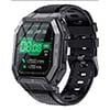 EIGIIS Men's Bluetooth Smartwatch - Black