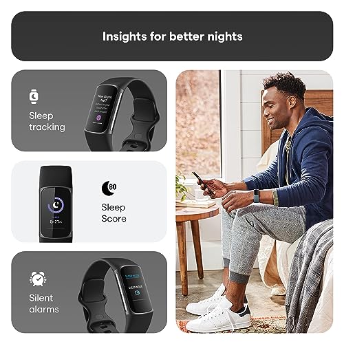Fitbit Charge 5 - Health & Fitness Tracker with GPS