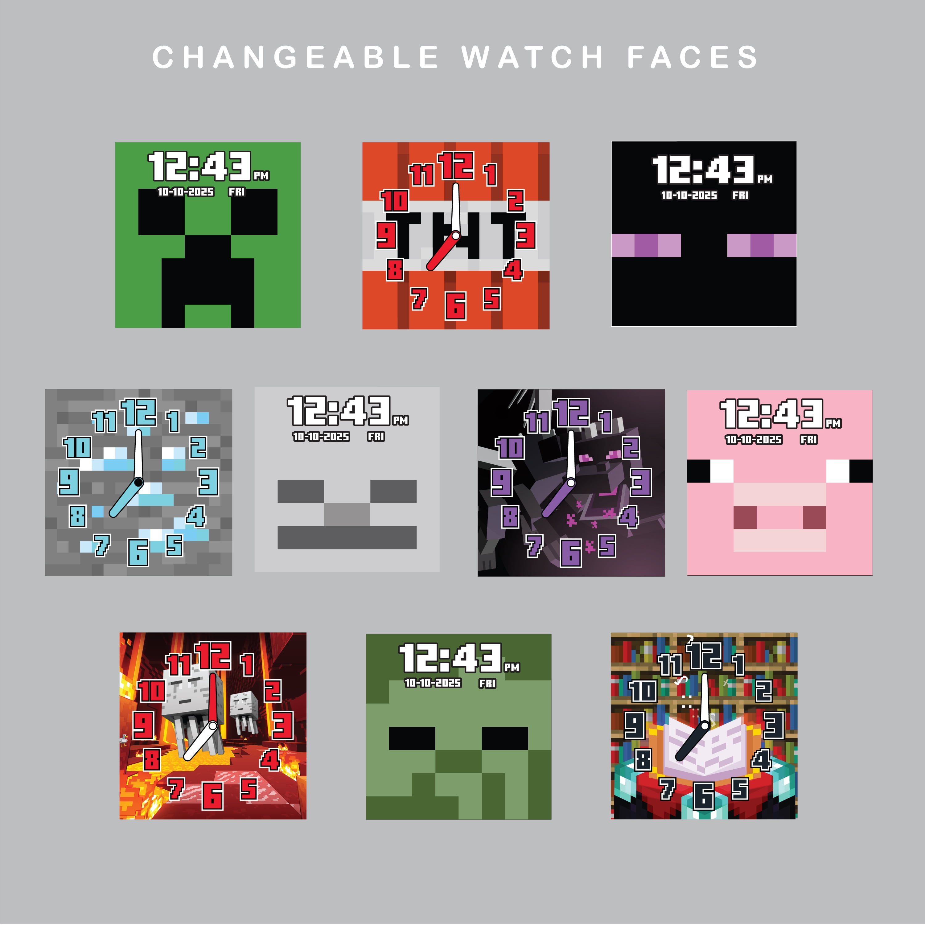 Minecraft iTime Interactive Smartwatch for Kids