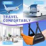Memory Foam Airplane Foot Hammock for Travel