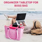 Bogg Bag Organizer Tray with Cup Holder - Rose Red