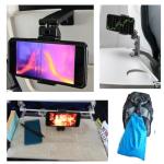 Kid-Friendly Airplane Travel Phone Holder Set