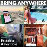 Travel Tablet and Phone Holder for Flights