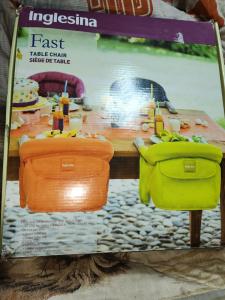 Inglesina Fast Table Chair - Black Travel Seat