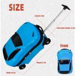 Zxioral 18" Kids Car Suitcase - Red