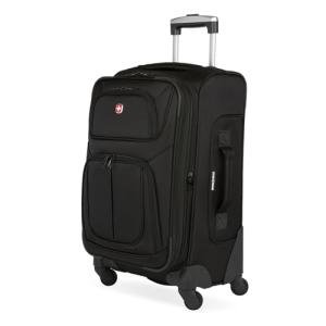 SwissGear Sion Expandable Carry-On Luggage, Black
