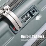 Sinouso 20in Hardside Carry-On with TSA Lock