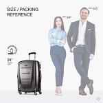Samsonite Winfield 2 Charcoal Hardside Luggage 24-Inch
